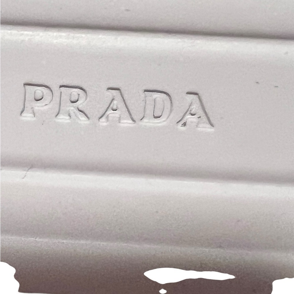 Prada Red and White Athletic SneakersSize EU 44 US 10-10.5 - Picture 13 of 15